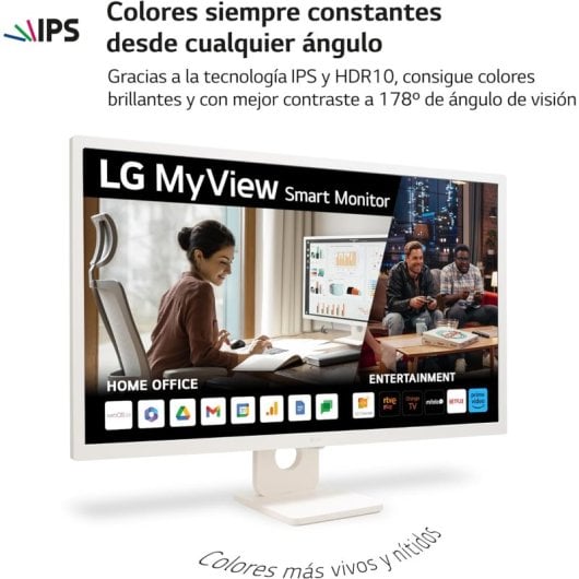 Monitor LG MyView Smart 32SR50F-W 31,5" LED IPS Full HD