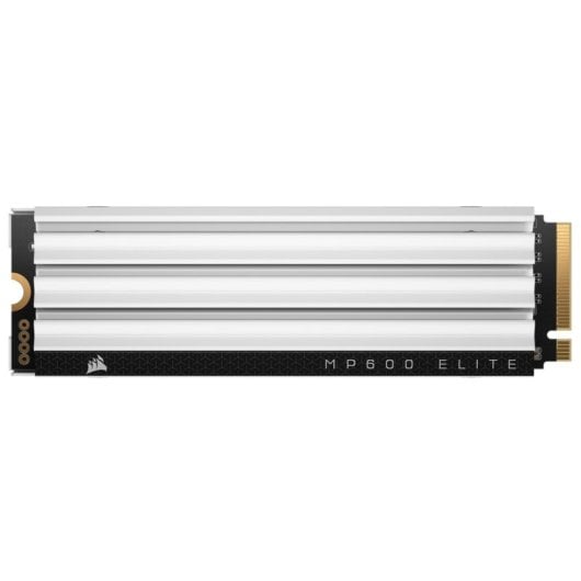 Corsair MP600 ELITE 1 TB PCIe Gen4 x4 NVMe M.2 SSD für PS5 mit Kühlkörper – Weiß