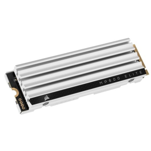Corsair MP600 ELITE 1 TB PCIe Gen4 x4 NVMe M.2 SSD für PS5 mit Kühlkörper – Weiß