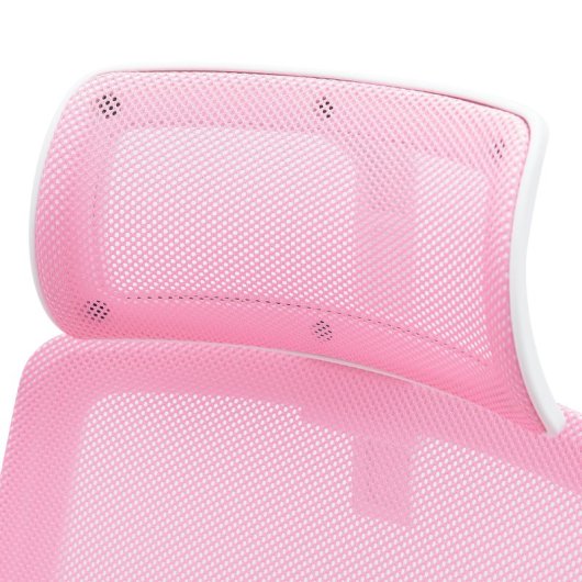 Mars Gaming MGC-ERGOLITE Silla Gaming Ergonómica Malla Transpirable y Soporte Lumbar Acero Rosa