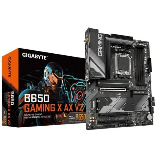 Motherboard Gigabyte B650 GAMING X AX V2 B650 Socket AM5 DDR5 ATX WiFi 6E PCIe 5.0 RAID