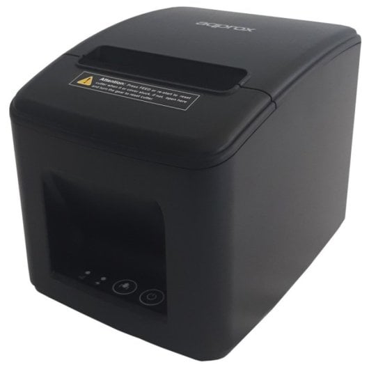 Approx appPOS80AM-USBLAN Impresora Térmica de Tickets USB/Ethernet Negra