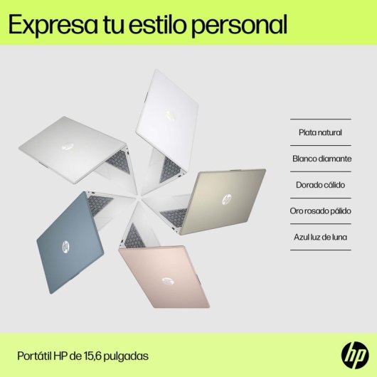 HP 15-FD0054NS Intel Core i5-1334U/8 GB/512 GB SSD/15,6" Blu lunare