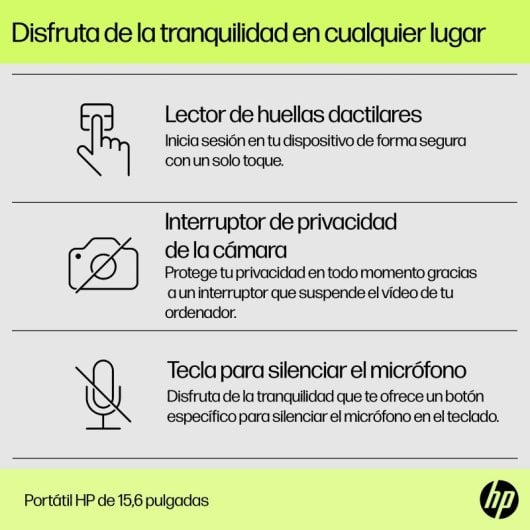 HP 15-FD0055NS Intel Core i5-1334U/8 GB/512 GB SSD/15,6 Zoll
