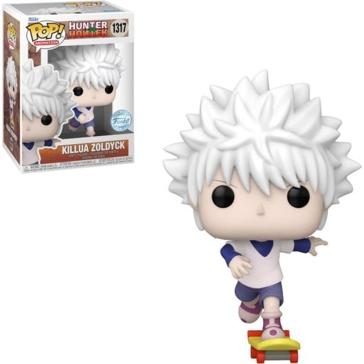 Funko Pop Hunter X Hunter Killua Zoldyck avec scooter