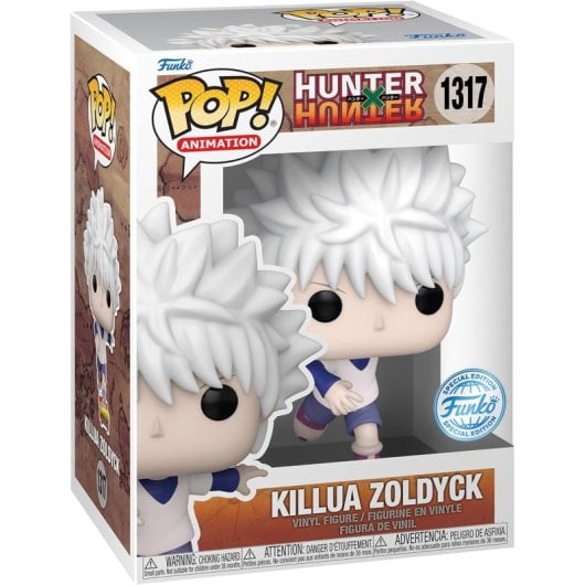 Funko Pop Hunter X Hunter Killua Zoldyck avec scooter
