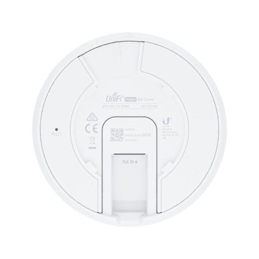 Caméra de surveillance Ubiquiti G4 DOME 2K Vision Nocturne Intérieur et Extérieur Détection IA Audio Bidirectionnel