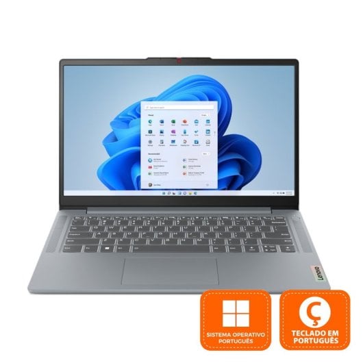 Lenovo IdeaPad Slim 3 14IAH8 Computer portatile 35,6 cm (14") Full HD Intel® Core™ i5 i5-12450H 16 GB LPDDR5-SDRAM 1 TB SSD Wi-Fi 6 (802.11ax) Windows 11 Home Grigio