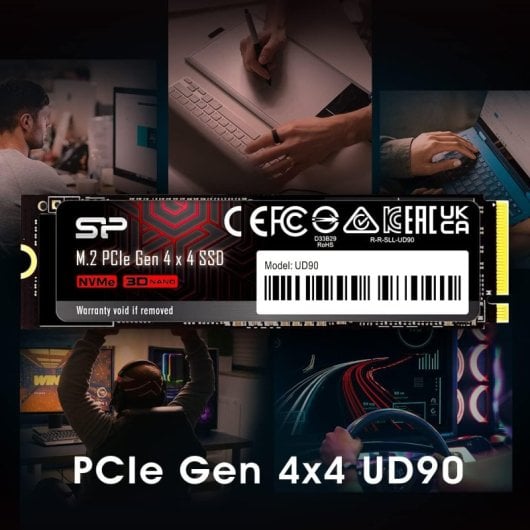 Silicon Power UD90 M.2 2 To PCI Express 4.0 3D NAND NVMe