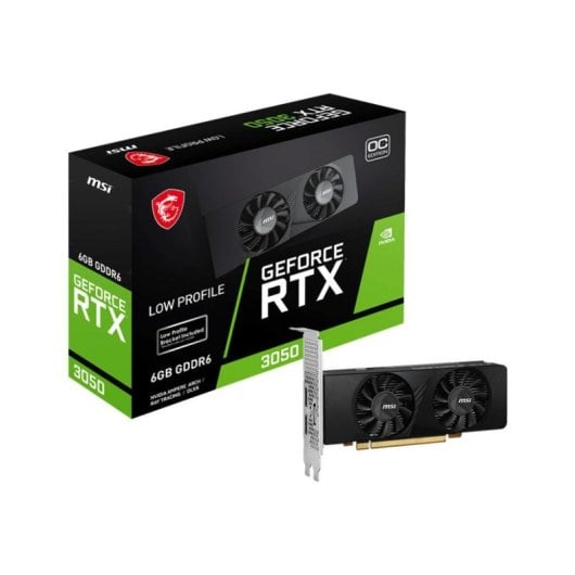 MSI GeForce RTX 3050 LP OC 6G GDDR6