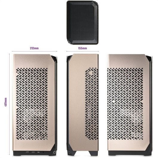 Cooler Master NCORE 100 MAX SFF 850 W USB 3.2 Bronce