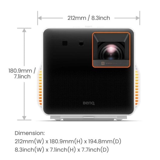 BenQ X300G 4K UHD LED DLP-Projektor 2000 Lumen