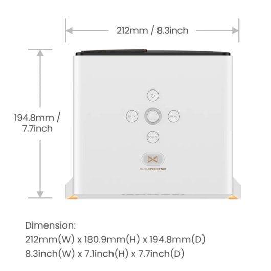 BenQ X300G 4K UHD LED DLP-Projektor 2000 Lumen