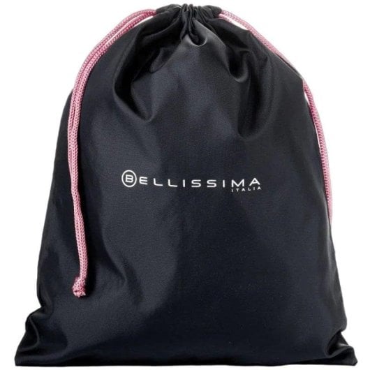 Warmluftbürste Bellissima 11886 800W Keramik 2 Temperaturstufen 3 Aufsätze Kaltlufttaste Rosa