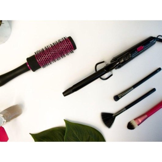 Enrolador de Cabelo Rowenta Curler 2 CF2119 Cerâmico 180°C 25W Preto