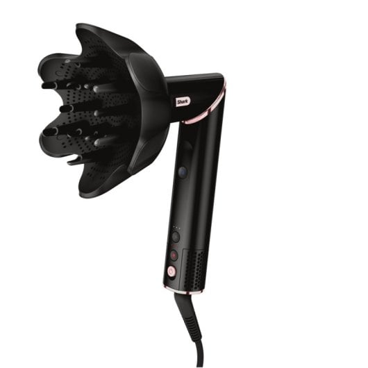 Shark FlexStyle HD440EU Secador 5 en 1 400W 2.5m Negro y Rosa