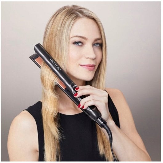 Revlon Pro Collection Salon Straight XL RVST2175E Plancha para el Pelo 12.5cm Negro