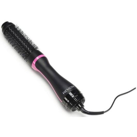 Revlon RVDR5292 Secador de Pelo Rizador con Cepillo 2.5m Rosa