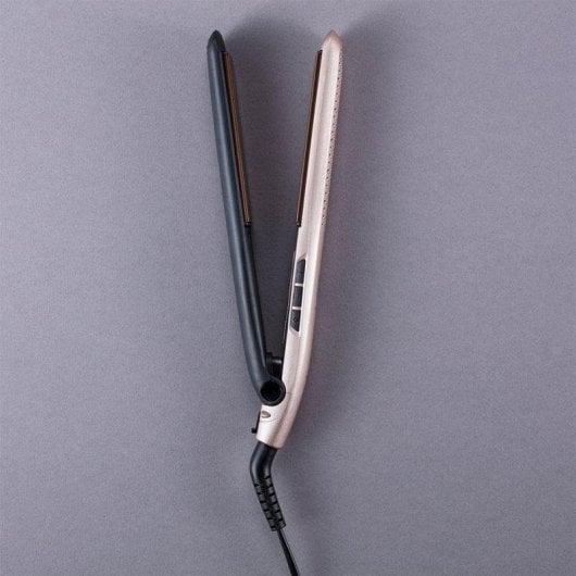 Lisseur Céramique Remington Wet2Straight Pro S7970 230ºC 10 Réglages Cheveux Secs et Mouillés Arrêt Automatique Écran Rose Gold