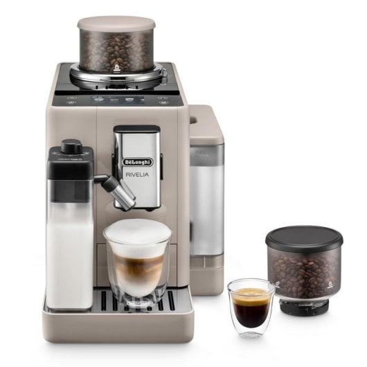 Caffettiera Superautomatica DeLonghi Rivelia 1,4L 19 bar con montalatte touchscreen