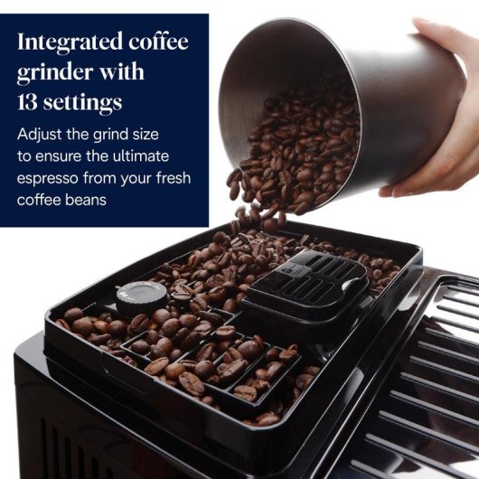 Máquina de café superautomática DeLonghi Magnifica Start 1,8 L 15 Bares com depósito de leite