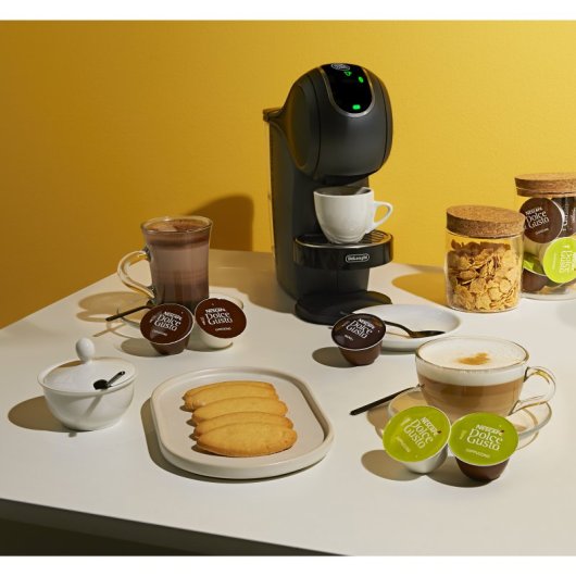 DeLonghi Genio S Touch EDG426.GY Cafetera Dolce Gusto Negra