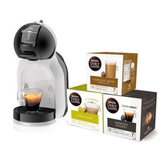 DeLonghi MiniMe EDG155.BG Cafetera Dolce Gusto Negra/Gris