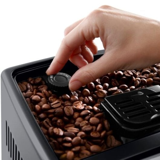DeLonghi Dinamica Plus ECAM370.70.B Máquina de Café Automática com Moinho 19 Bar Preta