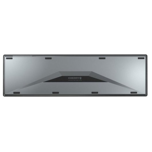CHERRY DW 9500 SLIM Tastatur Maus enthalten Universal RF Wireless + Bluetooth QWERTZ Deutsch Schwarz, Grau