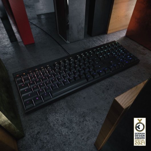 Tastiera USB CHERRY MX 2.0S RGB QWERTZ tedesca nera