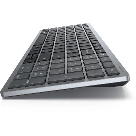 DELL KB740 Tastiera internazionale USA wireless + Bluetooth QWERTY RF Grigia, Nera