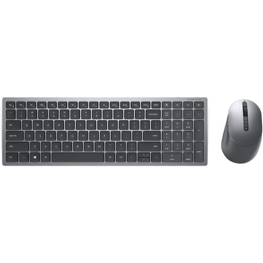 DELL KM7120W tastiera Mouse incluso RF Wireless + Bluetooth QWERTY Grigio Italiano, Titanio