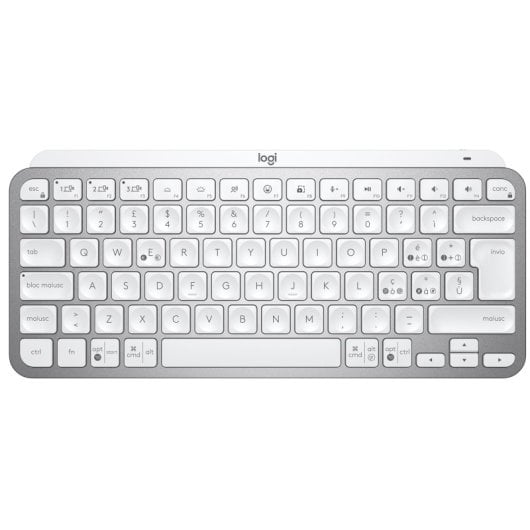Logitech MX Keys Mini tastiera RF senza fili + Bluetooth QWERTY Italiano Grigio