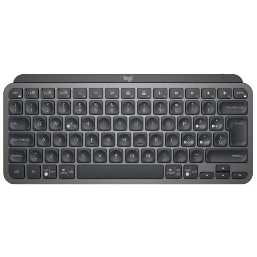 Logitech MX Keys Mini Teclado Sem Fios Bluetooth Retroiluminado Grafite Layout Italiano