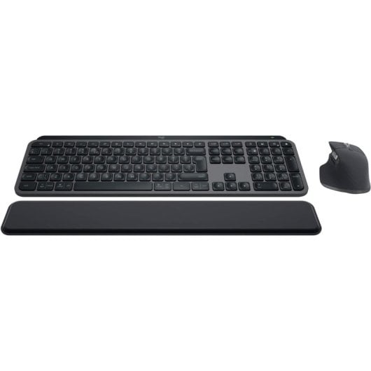 Logitech MX Keys S Combo Tastatur Maus enthalten Büro RF Wireless + Bluetooth QWERTY Italienisch Graphit