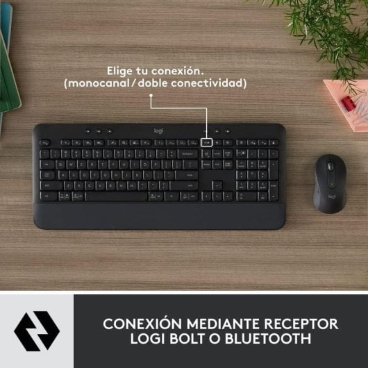 Logitech Signature MK650 Combo For Business Teclado Inalámbrico Grafito Layout Italiano + Ratón