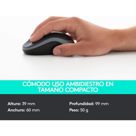 Logitech MK330 Combo Teclado Inalámbrico Negro Layout QWERTY Italiano + Ratón Inalámbrico