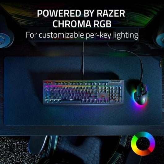 Razer BlackWidow V4 X Teclado Mecánico Gaming RGB Switch Yellow Negro Layout QWERTY Italiano