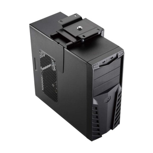 Aisens drehbarer und höhenverstellbarer CPU-Ständer für unter den Schreibtisch mit Easy Lock
