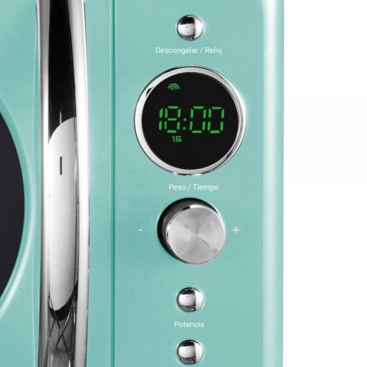 Grunkel MW-20DG Digitale Mikrowelle 20L 700W Vintage Grün