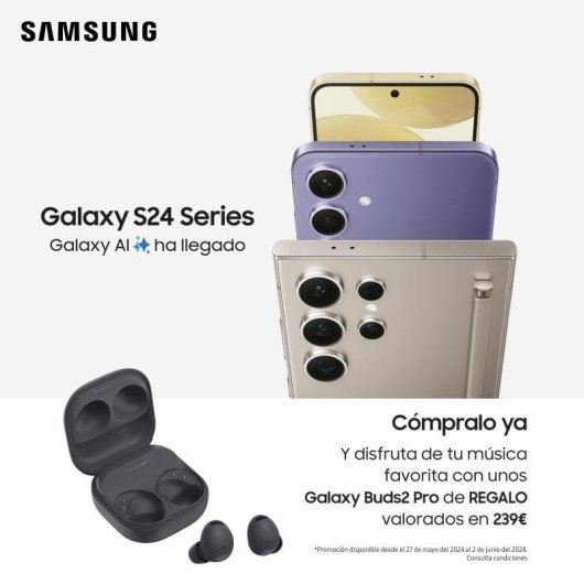 Samsung Galaxy S24 Plus 5G 12 Go 256 Go 6,7" Onyx Noir Triple Caméra