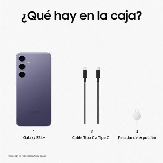 Samsung Galaxy S24 Plus 12/512GB Violeta Cobalt Libre