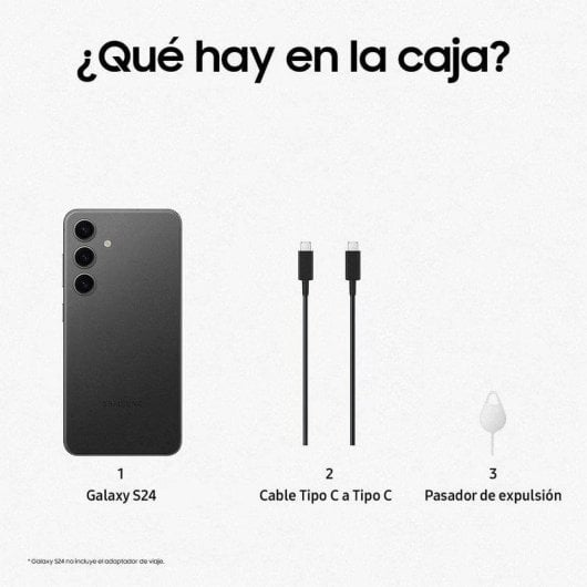 Samsung Galaxy S24 5G 8GB 128GB 6,2" Onyx Noir Écran Dynamic AMOLED