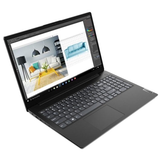 Lenovo V 15 G2 IJL Computer portatile 39,6 cm (15.6") Full HD Intel® Celeron® N N4500 8 GB DDR4-SDRAM 256 GB SSD Wi-Fi 5 (802.11ac) Windows 11 Home Nero