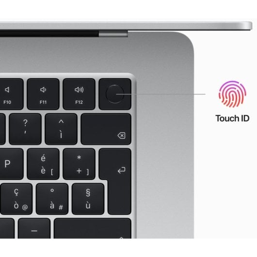Apple MacBook Air 2023 Apple M2/8GB/256GB SSD/GPU Deca Core/15.3" Plata Teclado Italiano