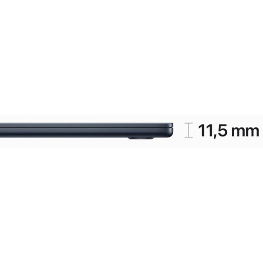 Apple MacBook Air 2023 Apple M2/8GB/256 GB SSD/GPU Deca Core/15.3" Midnight Teclado Italiano