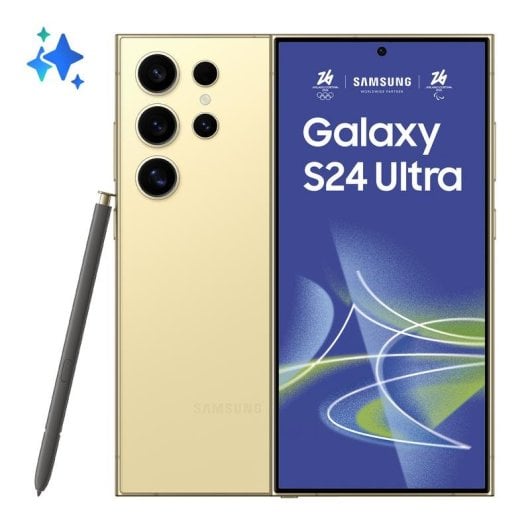 Samsung Galaxy S24 Ultra 12/512GB Amarillo Titanium Libre Versión Importada EU