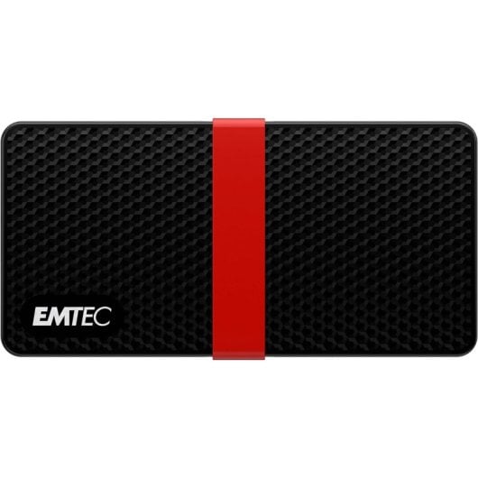 Emtec X200 1 To Noir, Rouge