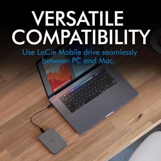 LaCie Mobile Drive Secure Disco Rígido Externo 2.5" 2TB USB-C