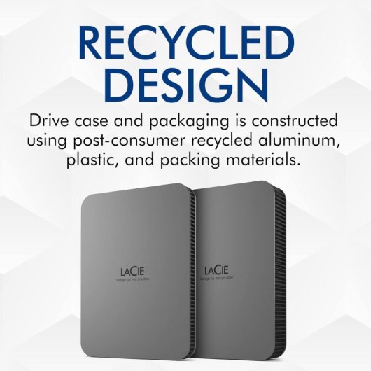 LaCie Mobile Drive Secure Disco Rígido Externo 2.5" 2TB USB-C